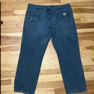 Carhartt Blue Relaxed Fit Jeans Classic Style